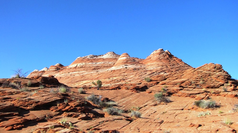 Auf dem Weg zur Wave, Coyote Buttes North