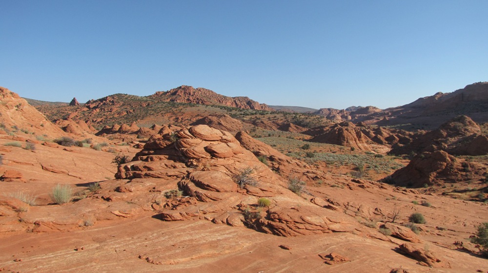Auf dem Weg zur Wave, Coyote Buttes North