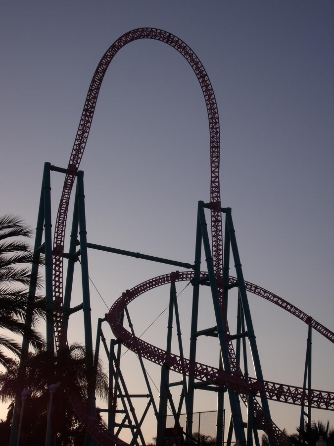 Xcelerator im Abendlicht