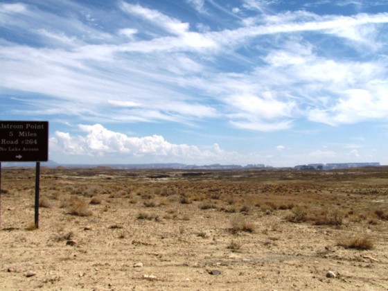 Auf dem Weg zum Alstrom Point