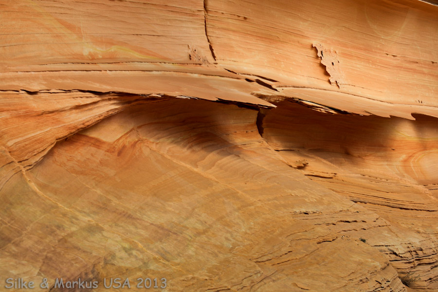 Coyote Buttes South - Sandstein-Details