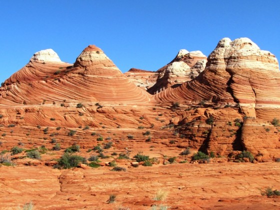 Auf dem Weg zur Wave, Coyote Buttes North