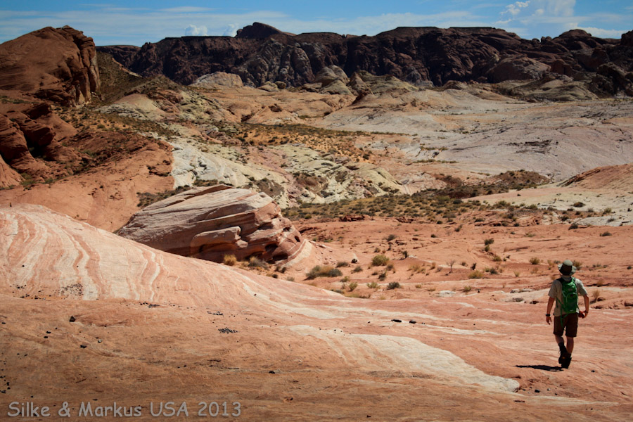 Valley of Fire - Hike zur Fire Wave