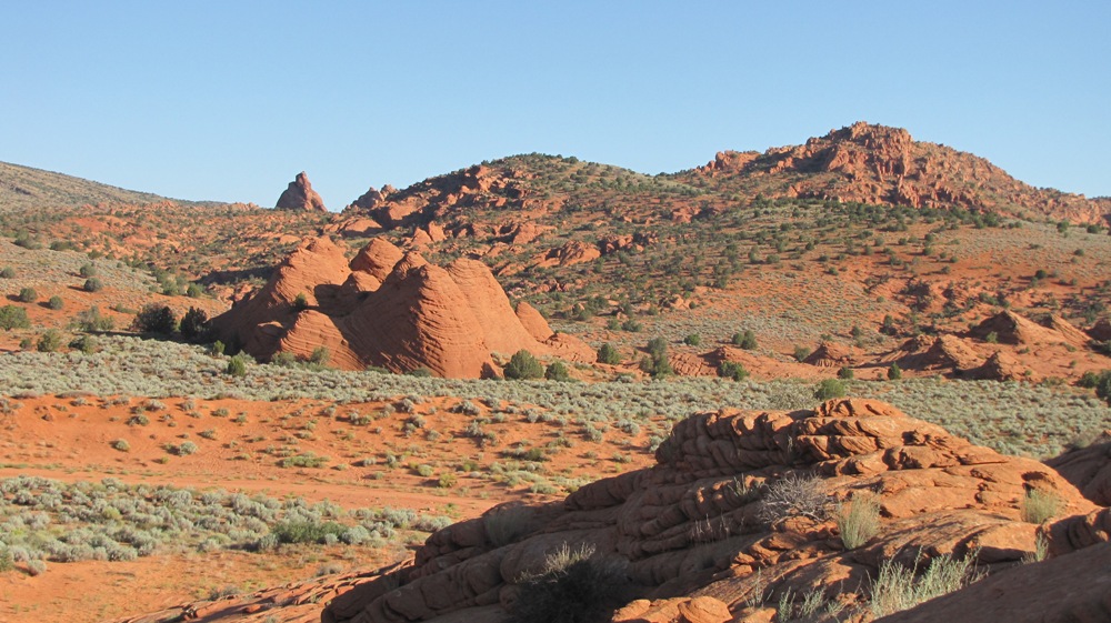 Auf dem Weg zur Wave, Coyote Buttes North
