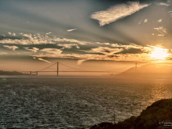 golden Golden Gate Bridge